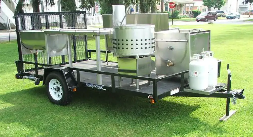 mobile poultry processing equipment